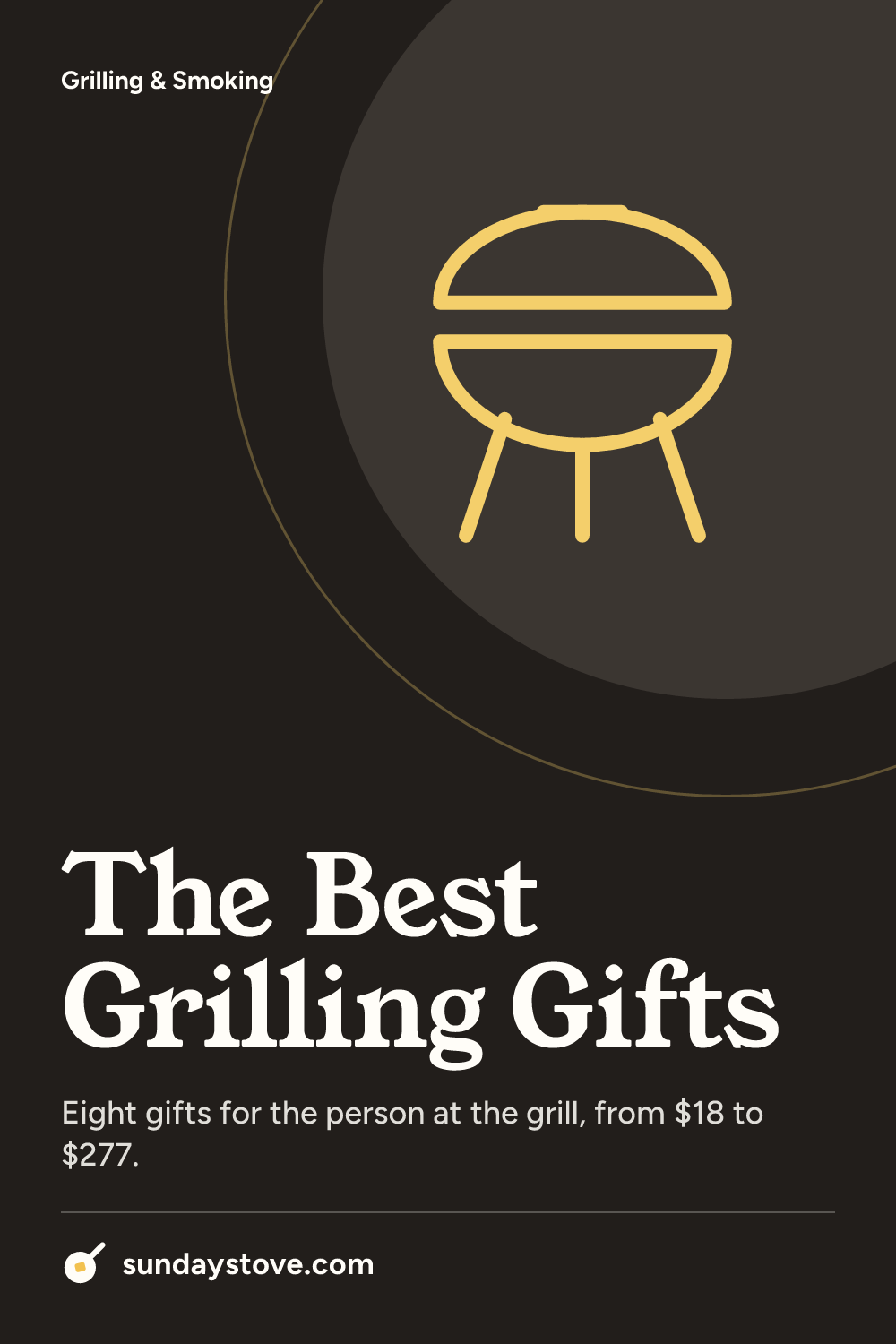 Pinterest pin for The Best Grilling Gifts